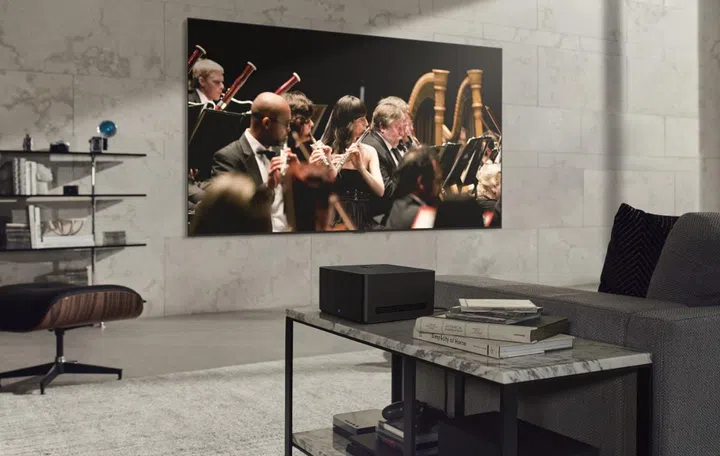 The box also comes with voice-control. Image source: LG.