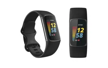 Purported render of the Fitbit Charge 5 fitness tracker. <br>Image source: @evleaks