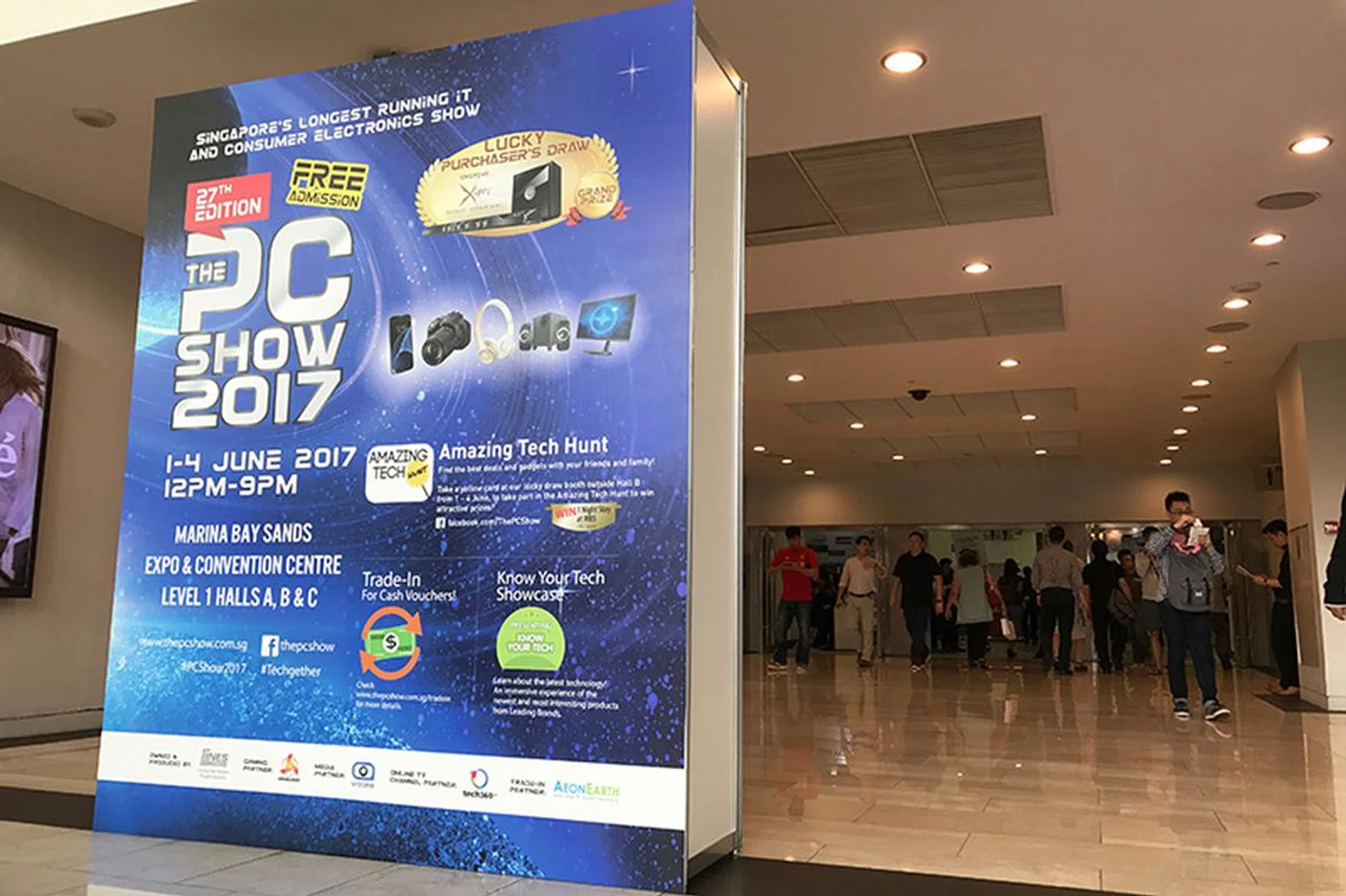 This year's edition of PC Show takes place at MBS.
