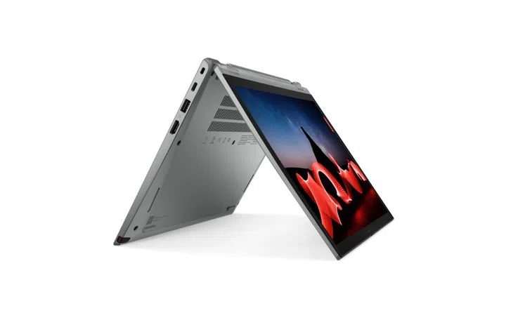 The ThinkPad L13 Yoga Gen 4 Storm Grey. Image source: Lenovo.