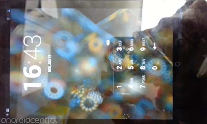 The new Nexus 7 is almost upon us. (Screenshot from Android Central video.)