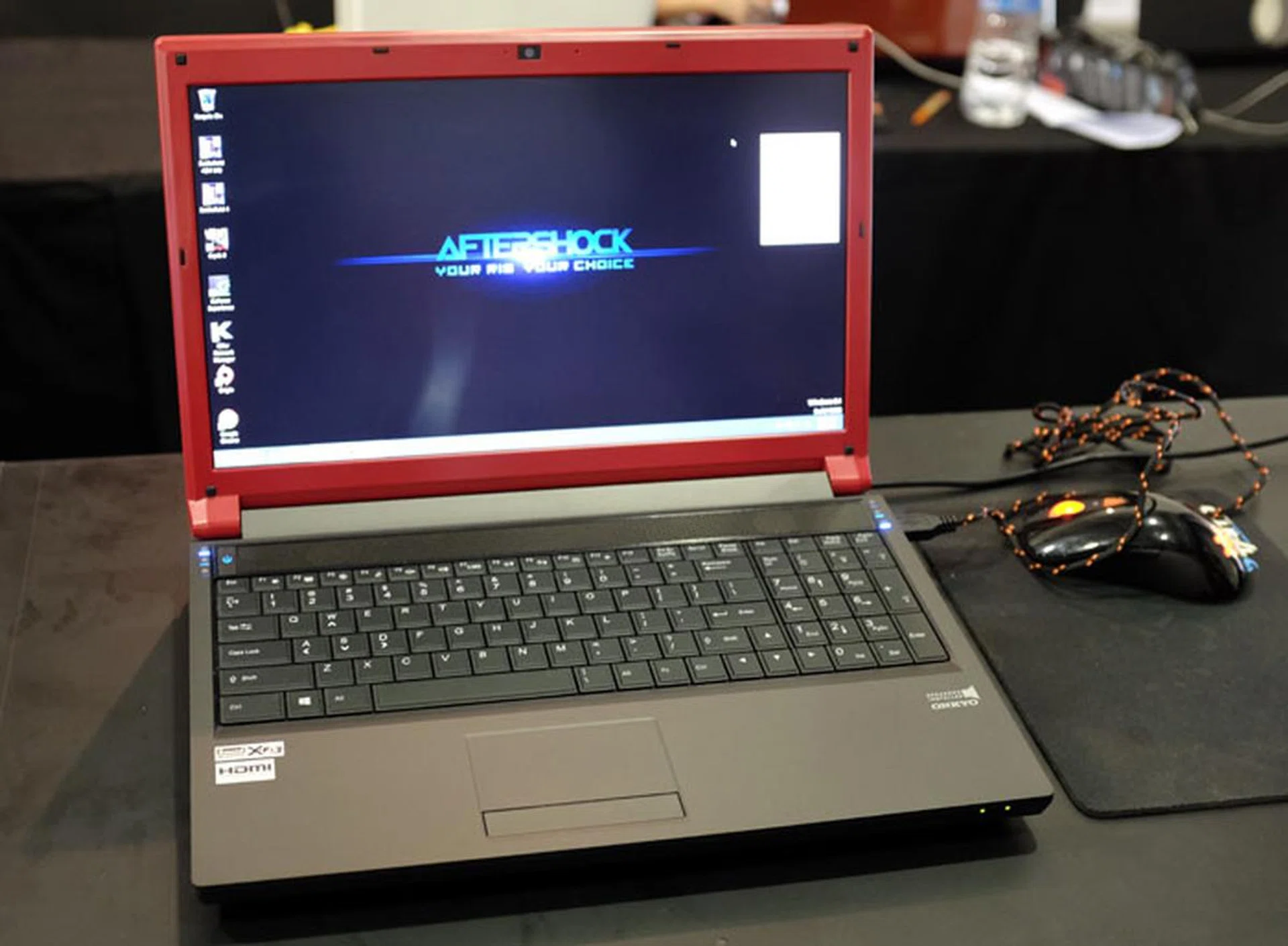 The Aftershock X15S-V2 is a powerful gaming laptop armed with an Intel Core i7-4710MQ processor, NVIDIA GeForce GTX 870M GPU, 15.6-inch Full HD display, 8GB RAM, and 1TB HDD storage space. The usual price for this config is $2,671, but at PC show its available for just $2,299!