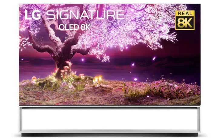 88-inches of view pleasure. Image courtesy of LG. 