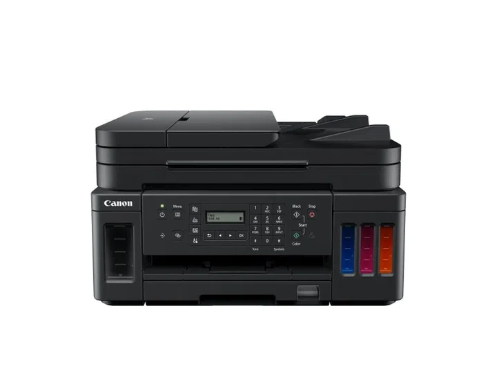 You can see the remaining ink in the window on the right