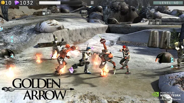 New games optimized for NVIDIA's quad-core Tegra 3, such as Golden Arrow, will be featured in Tegra Zone very soon. (Image source: NVIDIA)