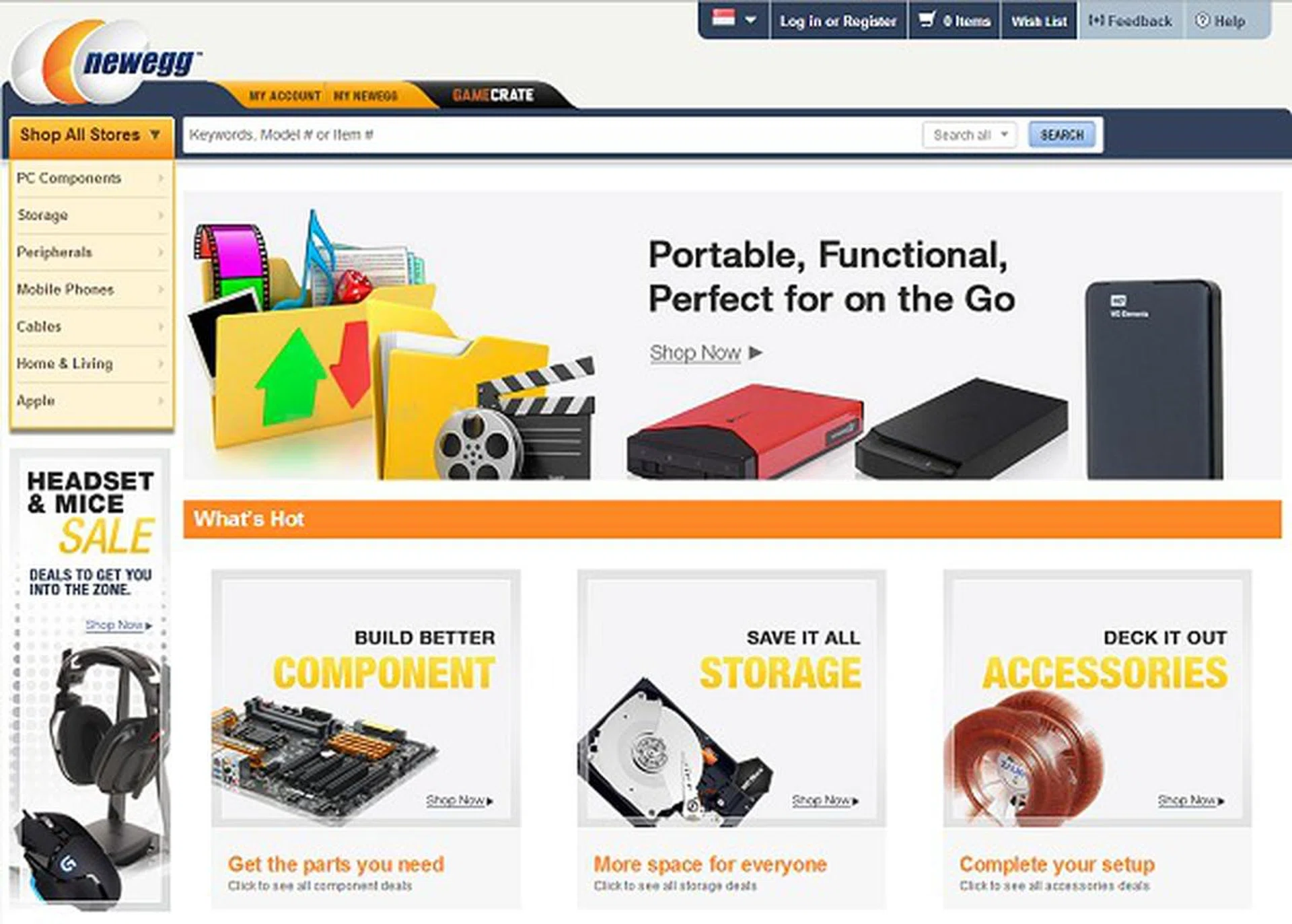 Newegg, once a US/Canada-only online tech gadgets super store, they are now steadily branching to Europe and Asia.