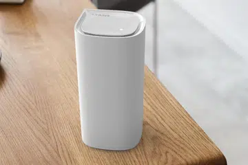 The Linksys Velop Pro 6E mesh networking system. Photo: Linksys