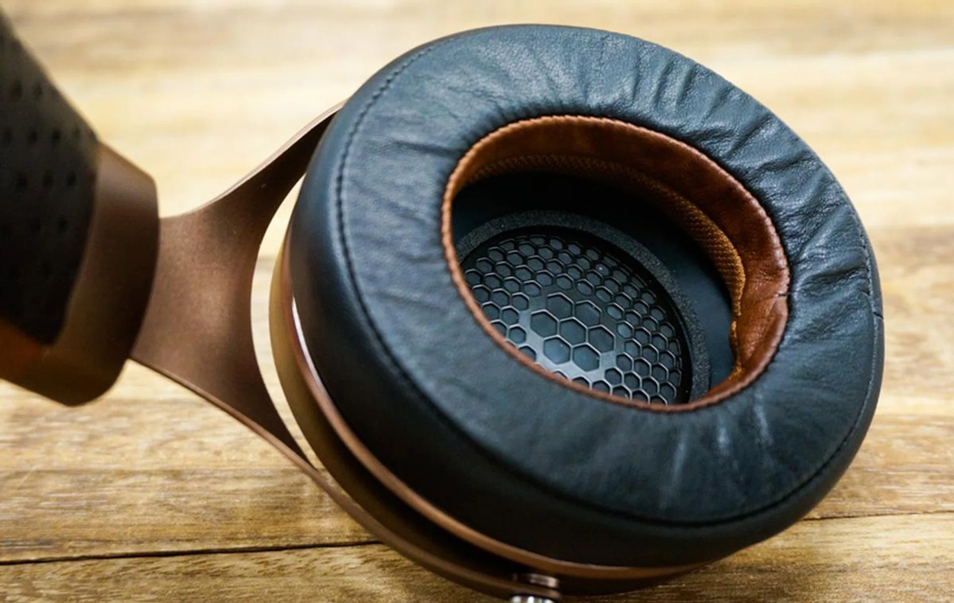 The earpads are thick and plush.