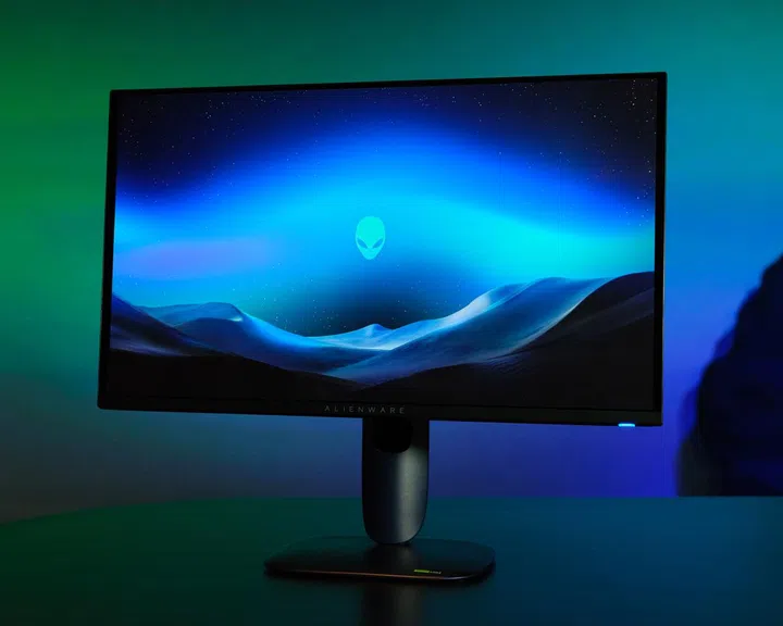 Alienware 27 4K QD-OLED gaming monitor: Photo: Dell.