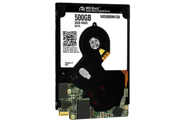 The WD Black solid-state hybrid drives use SanDisk's iSSD. (Image source: WD.)