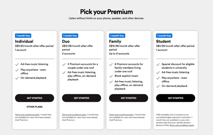 You can see the savings you'll enjoy signing up for a family rather than an individual plan. 