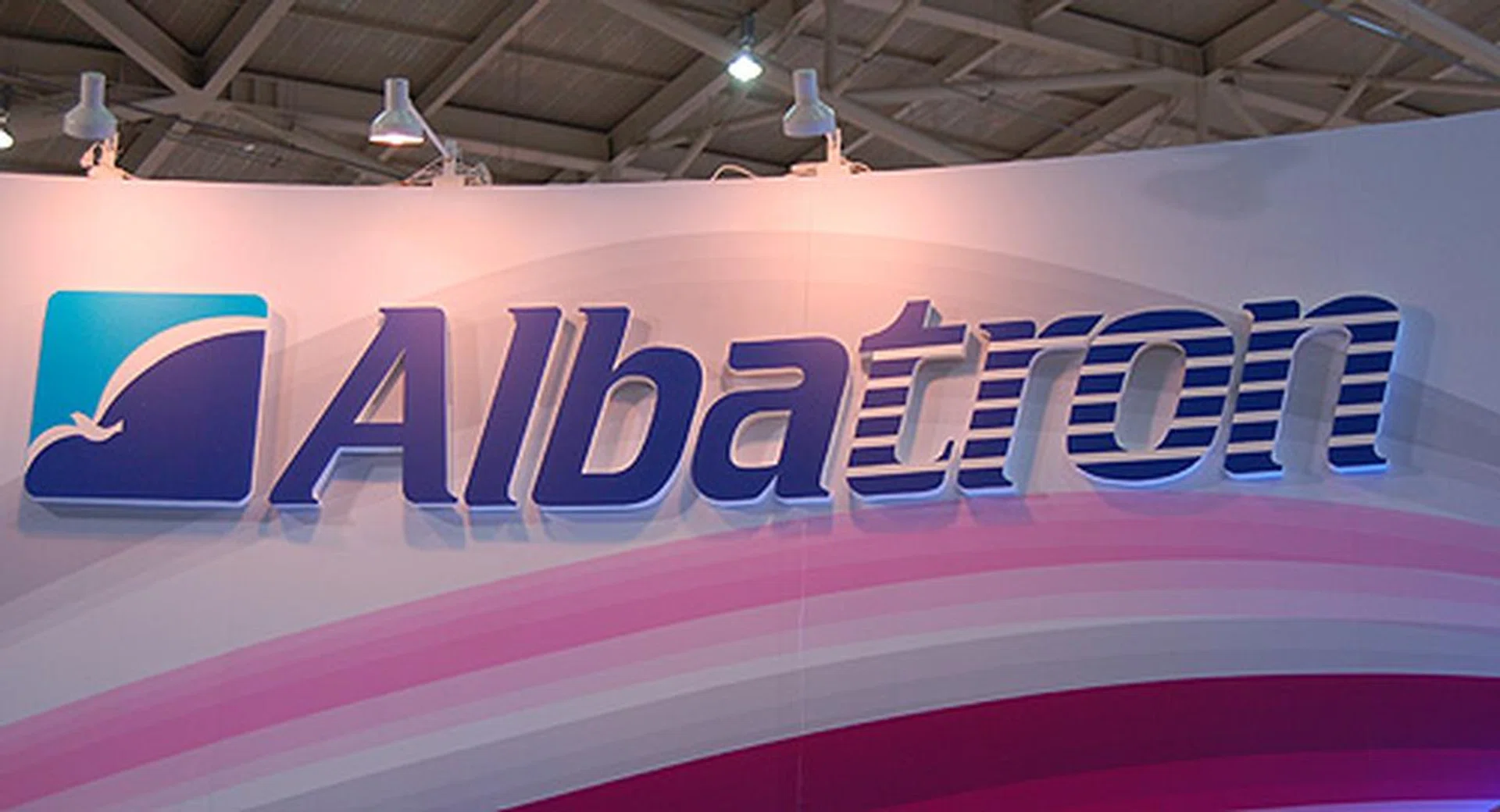 Albatron's booth was a healthy mixture of multi-touch displays, motherboards, graphics cards and memory.