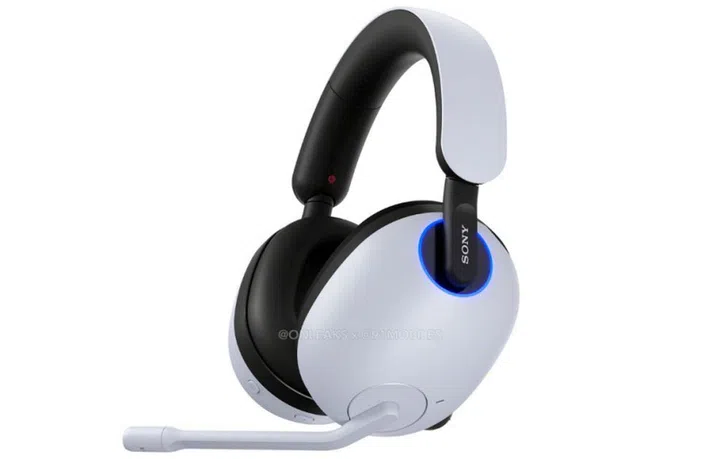 Purported photo of the Sony Inzone H9 gaming headset. <br>Image source: @91Mobiles x @OnLeaks