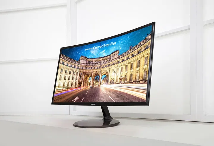 The CF390 curved monitor (Image source: Samsung)