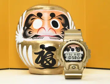 The new G-Shock DW-6900GDA from the Golden Daruma collection. (Image source: Casio)