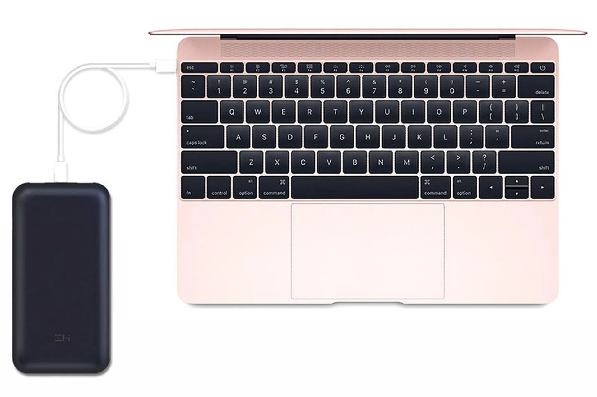 The ZMI 10 (QB820) has an USB-C output that supposedly supports Power Delivery 2.0. Capable of a maximum 40W power transfer, it should not just be able to charge the Switch at optimal speeds, but also the USB-C MacBook. (Image source: ZMI.)