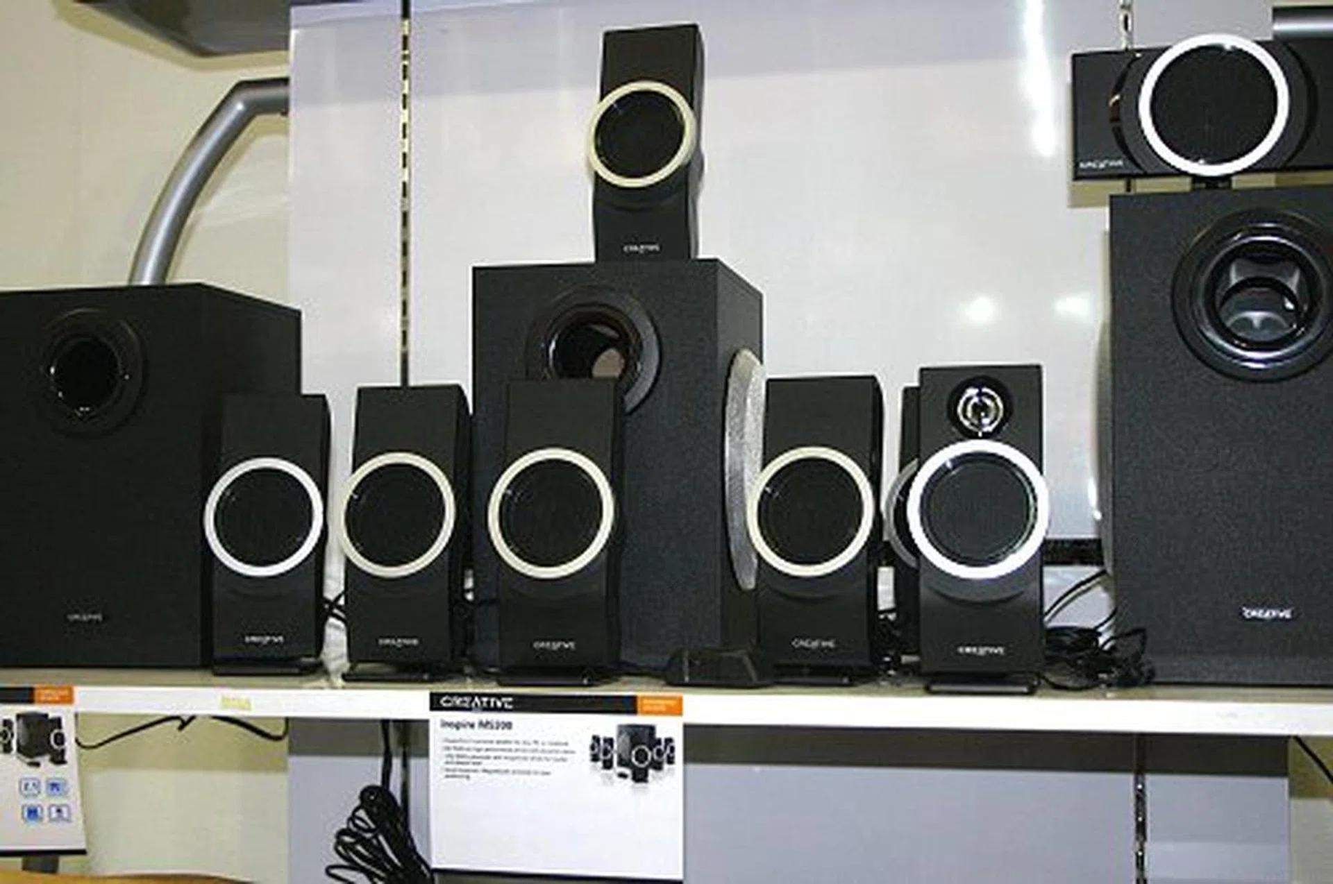  If you're looking for speaker systems, Creative has an Amazing Deal offer up on their Inspire M5300 5.1 speakers, which was seen going for S$99 only. The speaker system has 6W RMS satellites and a 17W RMS woofer with a long-throw driver. Not the most powerful speaker system for the PC, but at S$99, you're getting more than you pay for.  