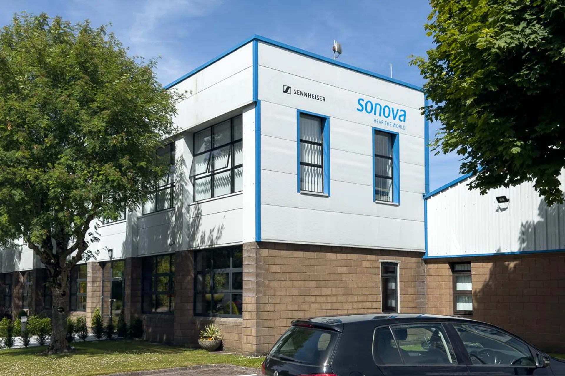 It might not look like much, but some of the world’s best-sounding headphones are made in this building.