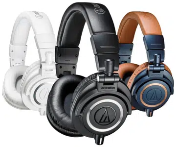 ATH-M50x. (Image source: Audio Technica.)