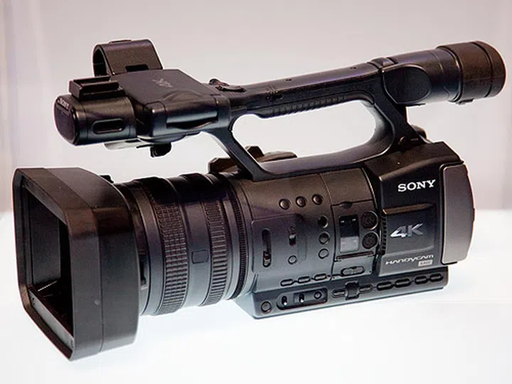 Sony's consumer 4K camcorder prototype.