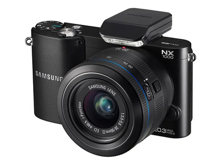 The entry-level Samsung NX1000.