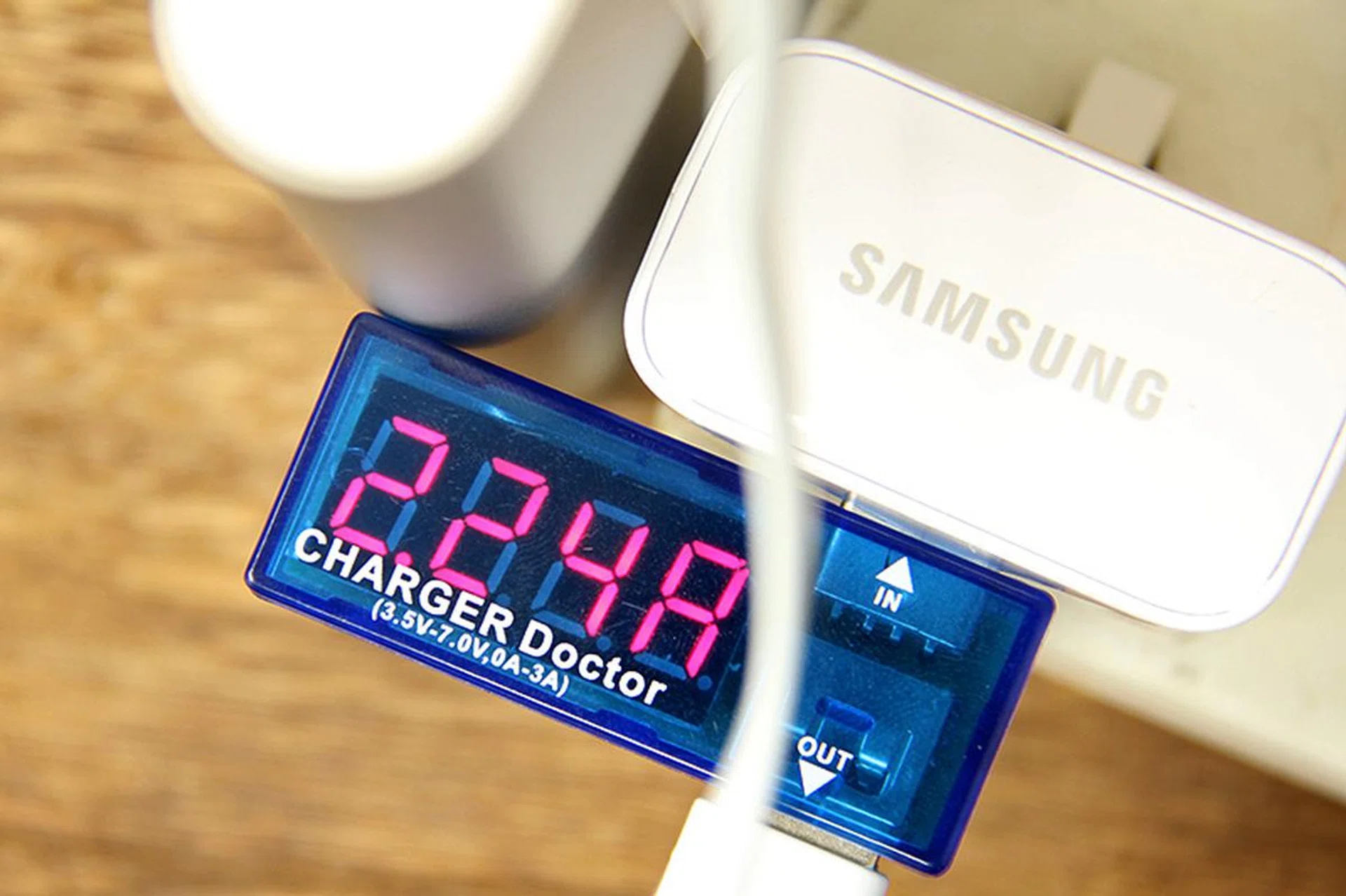 With a 2A/5V input, it shouldn't take very long to recharge the power bank.