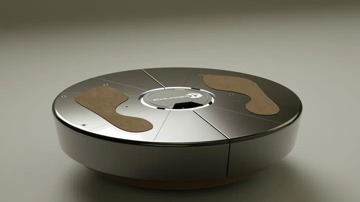 It may not look like it, but the 3DRudder can support up to 130 kilograms of weight.