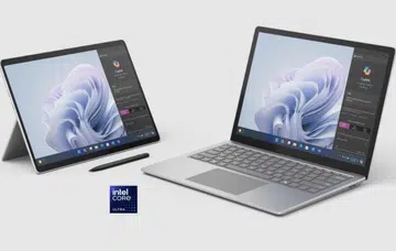 The two new Surface devices. Image source: Microsoft. 
