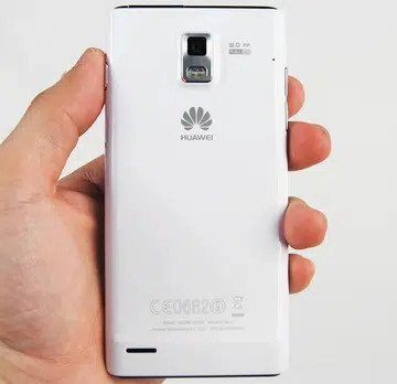The Huawei Ascend P1 is clad in a plastic shell which looks somewhat decent. However, you will have a hard time keeping fingerprints and smudges away from the glossy surface of the device.