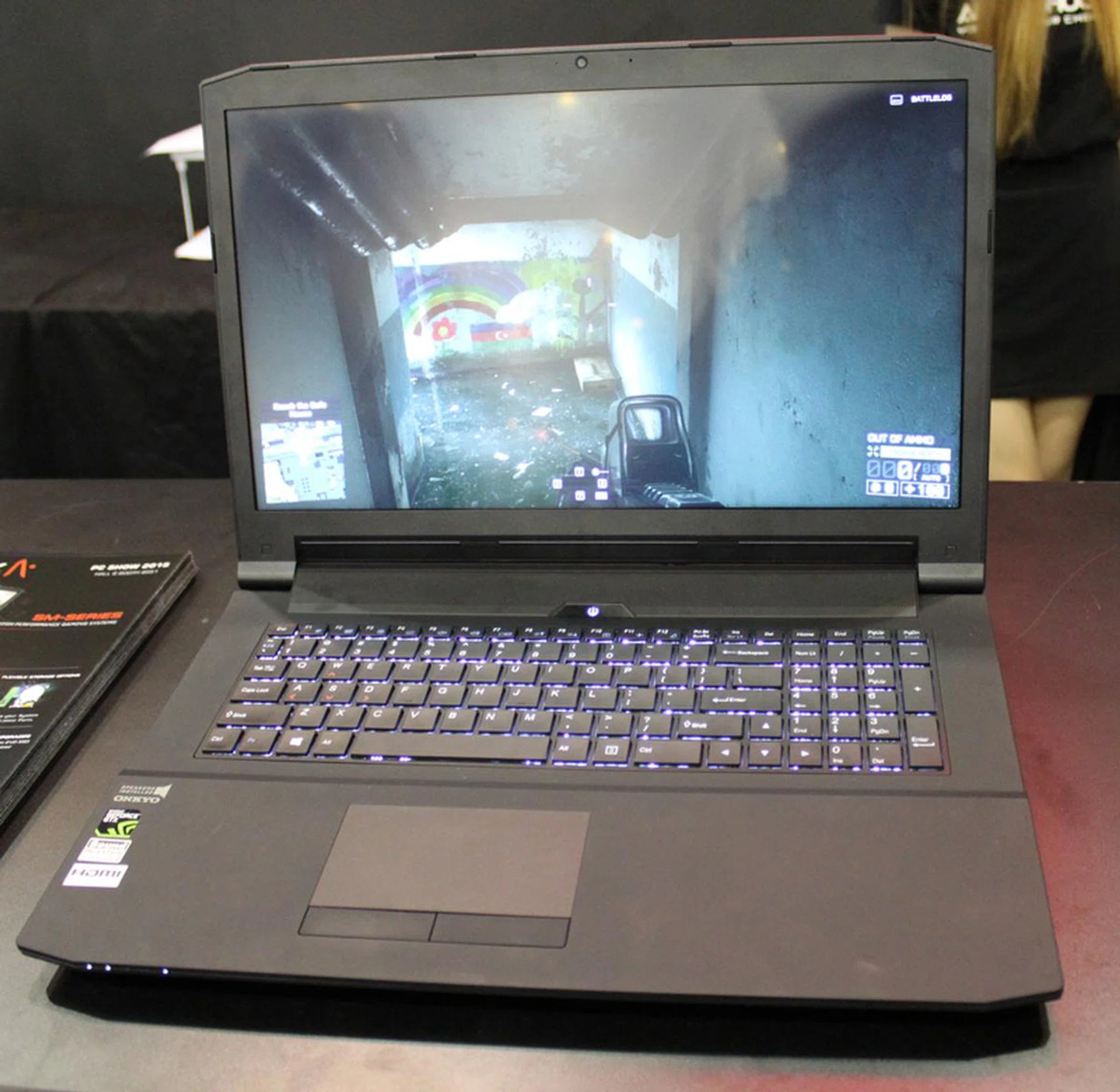 If you want a decent performing Aftershock laptop but aren’t willing to spend more than $2,000, then the Aftershock SM-17 is something you might want to look into. It is a gaming notebook with a 17.3-inch Full HD (1920 x 1080) matte display, NVIDIA GeForce GTX 960 (2GB VRAM), 8GB RAM, 1TB HDD, Killer 1525 AC Wi-Fi and runs Windows 8.1. It’s going for a very reasonable $1,806 (U.P. 1995) and comes with a free Aftershock Gaming Mouse and M7 Gaming headset.