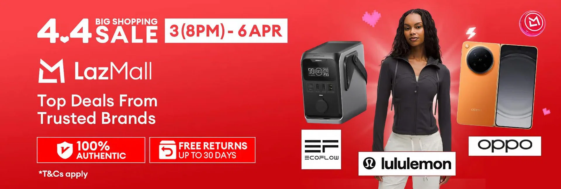 Lazada 4.4 sale