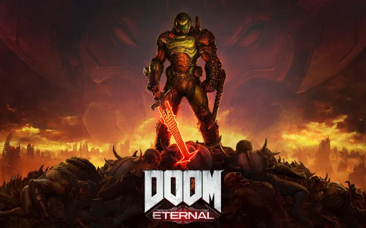 Neither heaven nor hell gets a pass from Doomguy. | Image: Bethesda Softworks