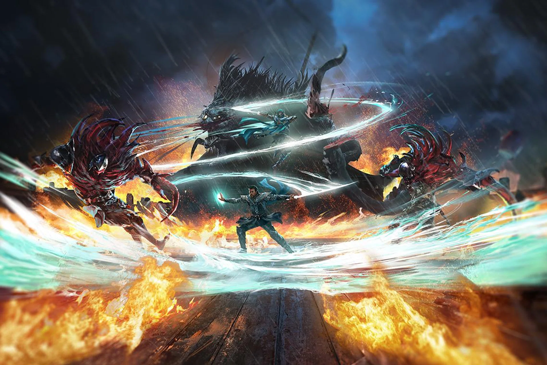 Make waves with the newest class, Tempest. (Image Source: Diablo Immortal) 