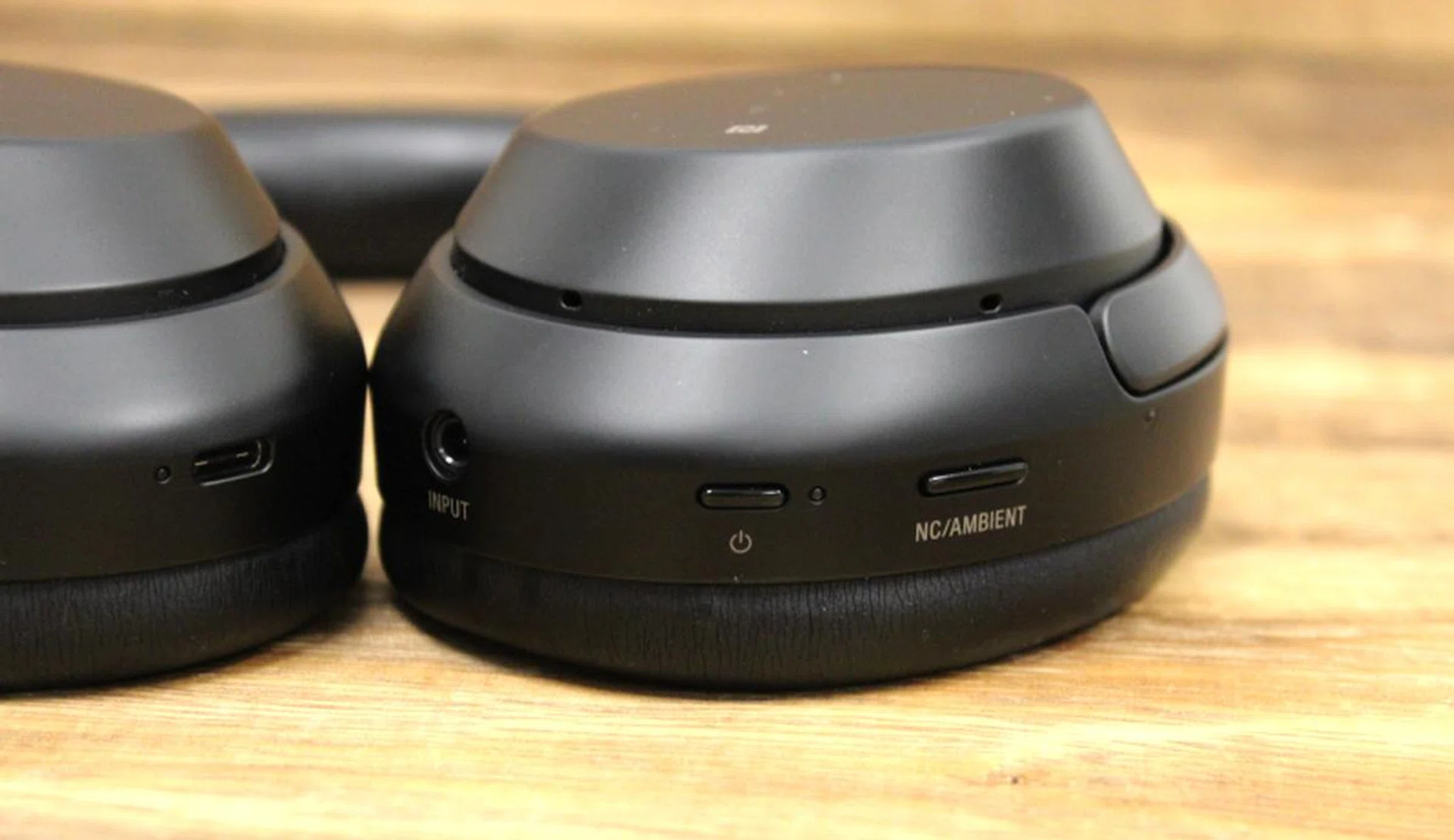 Noise-canceling is good and you can change noise-canceling modes using the "NC/Ambient" button on the left ear cup.