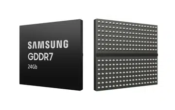 Samsung 24Gb GDDR7 DRAM. Image: Samsung.