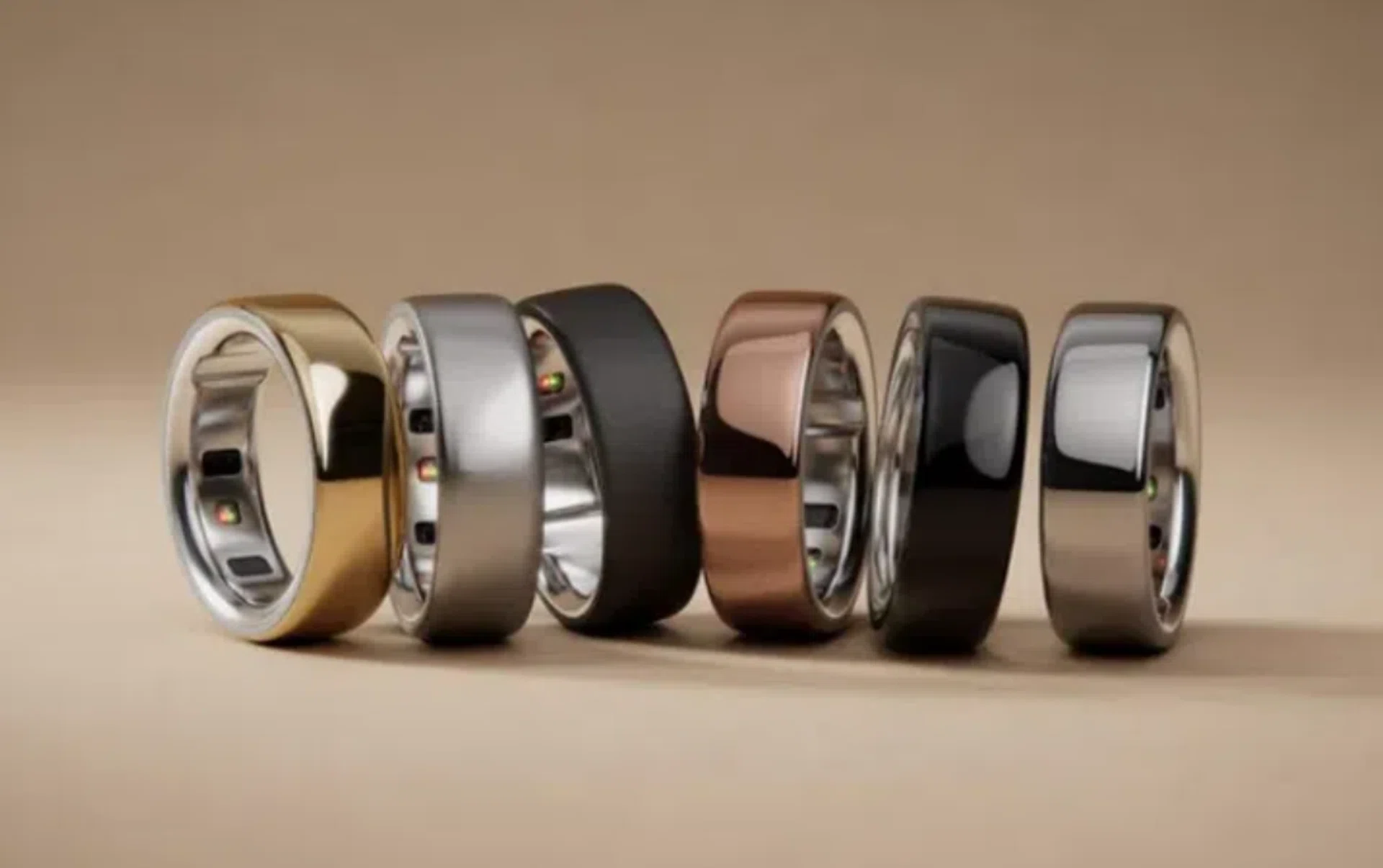 Oura Ring 4 colour options