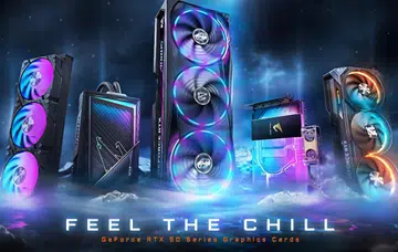 These are Gigabyte's latest graphics cards. Image: Gigabyte
