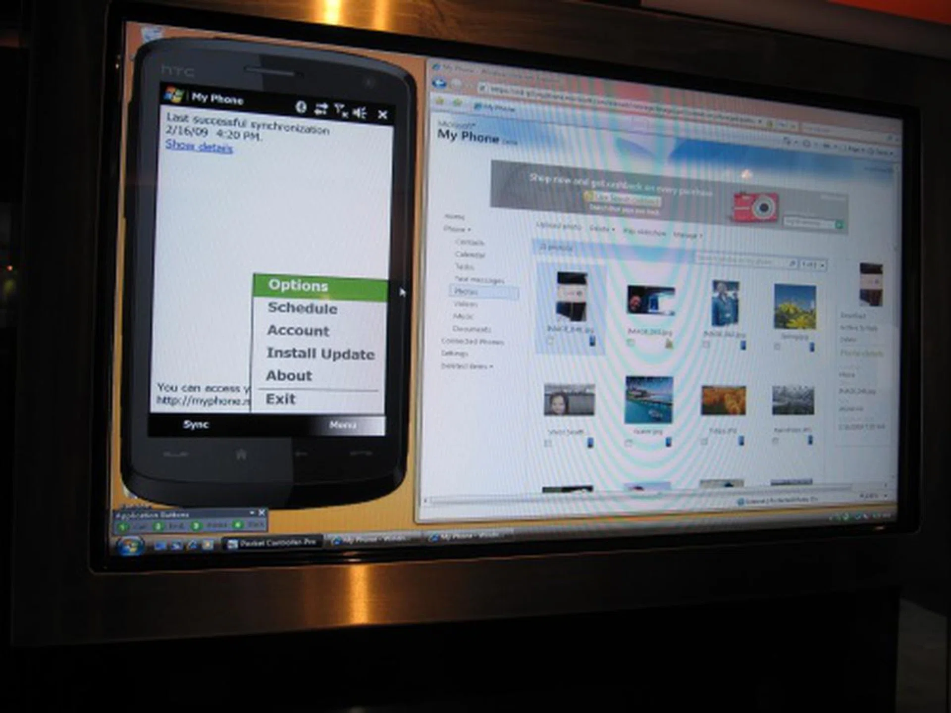 Microsoft My Phone brings your phone online as you are able to manage all your phone content on the Web.