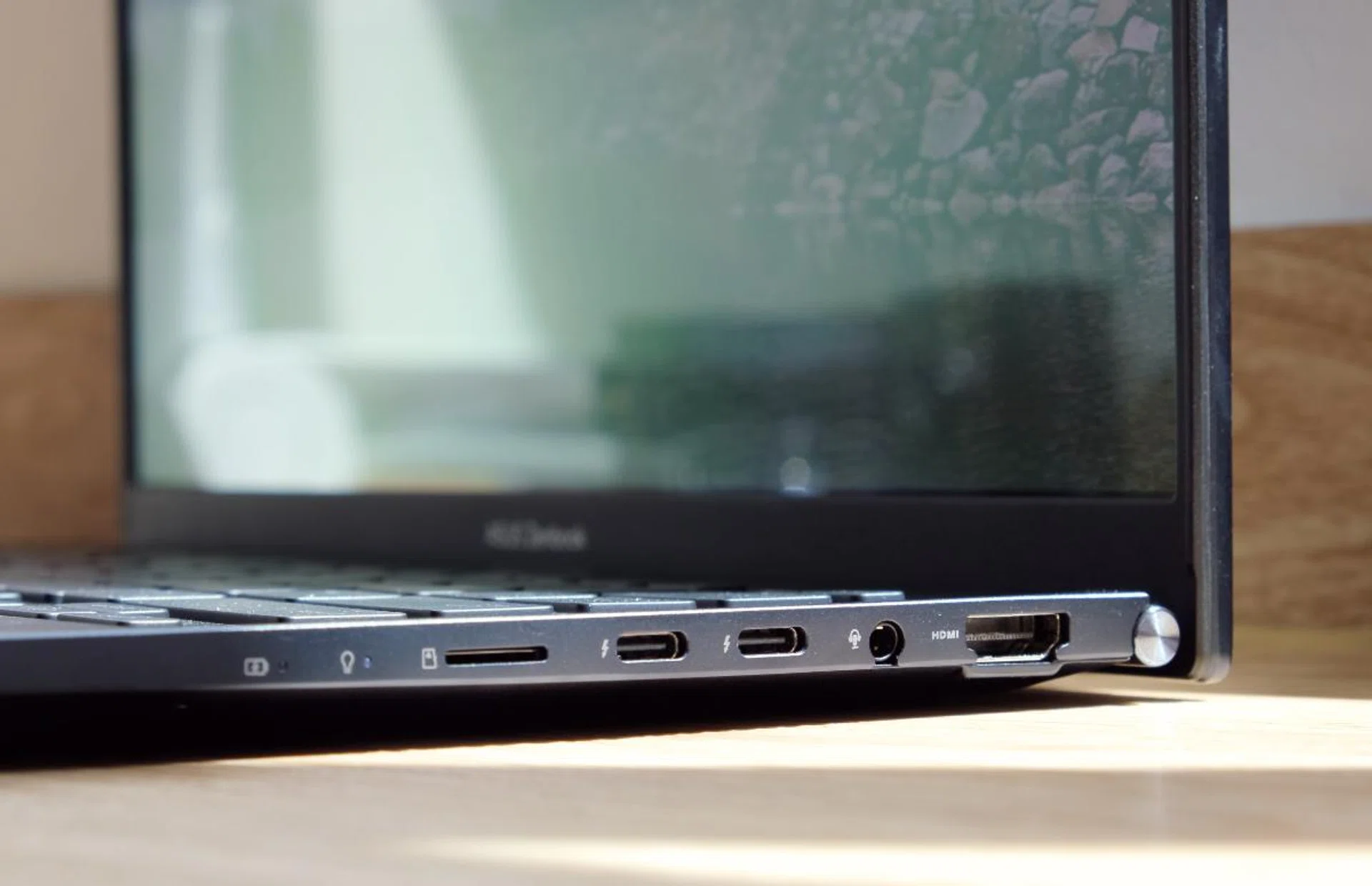 Though its fairly thick, connectivity is good. How many notebooks can you think of that come with USB-C, USB-A, and full-size HDMI ports?