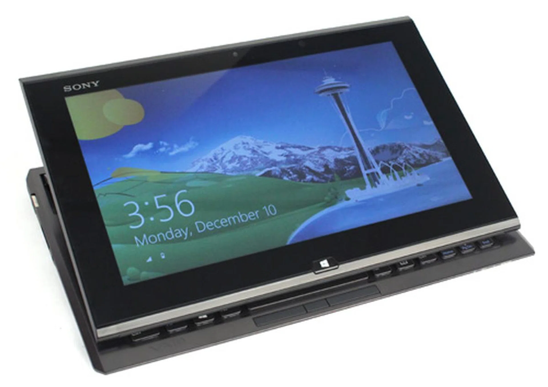 Lifting the catch at the back of the device however activates Sony's 'Surf Slider' mechanism...