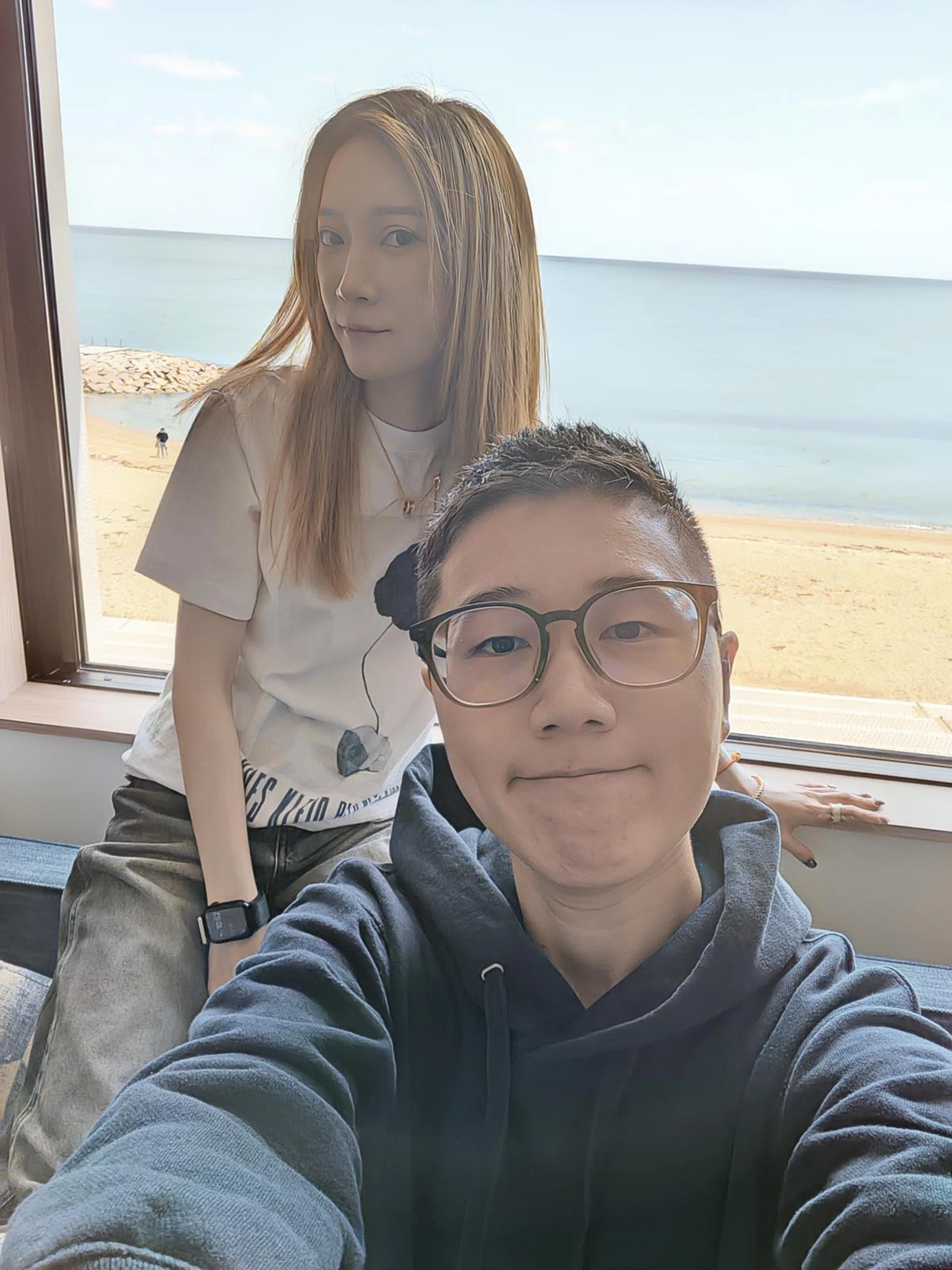 Selfie camera. Photo: HWZ.