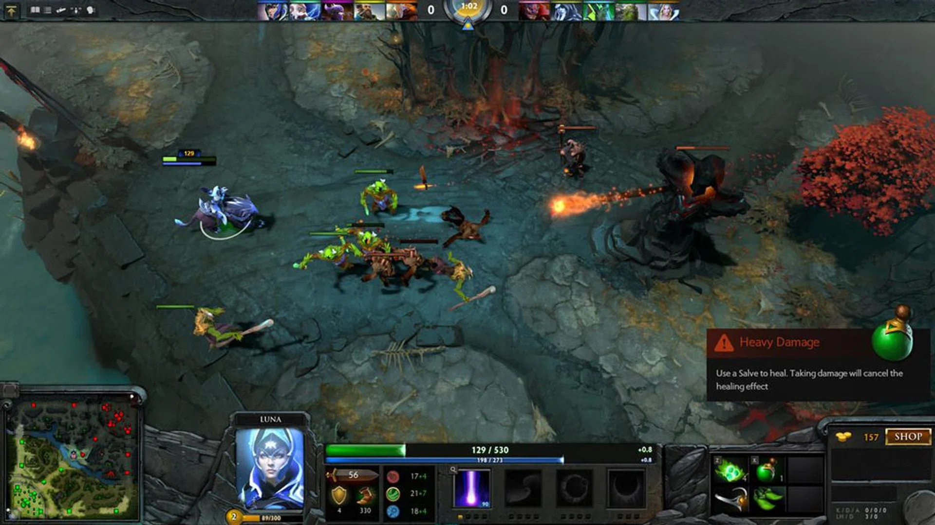 For DOTA 2 players, you don't need a high-end computer to play the game. Even at a competitive level.