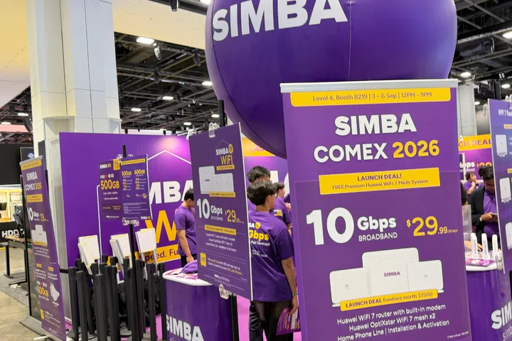 The SIMBA booth