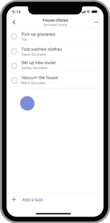 Assign task and keep an eye on their progress. Image courtesy of Microsoft. 