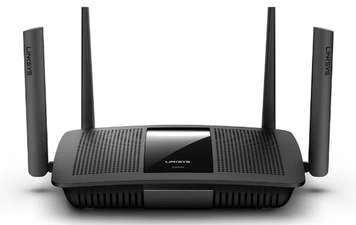 The Linksys EA8100 router.