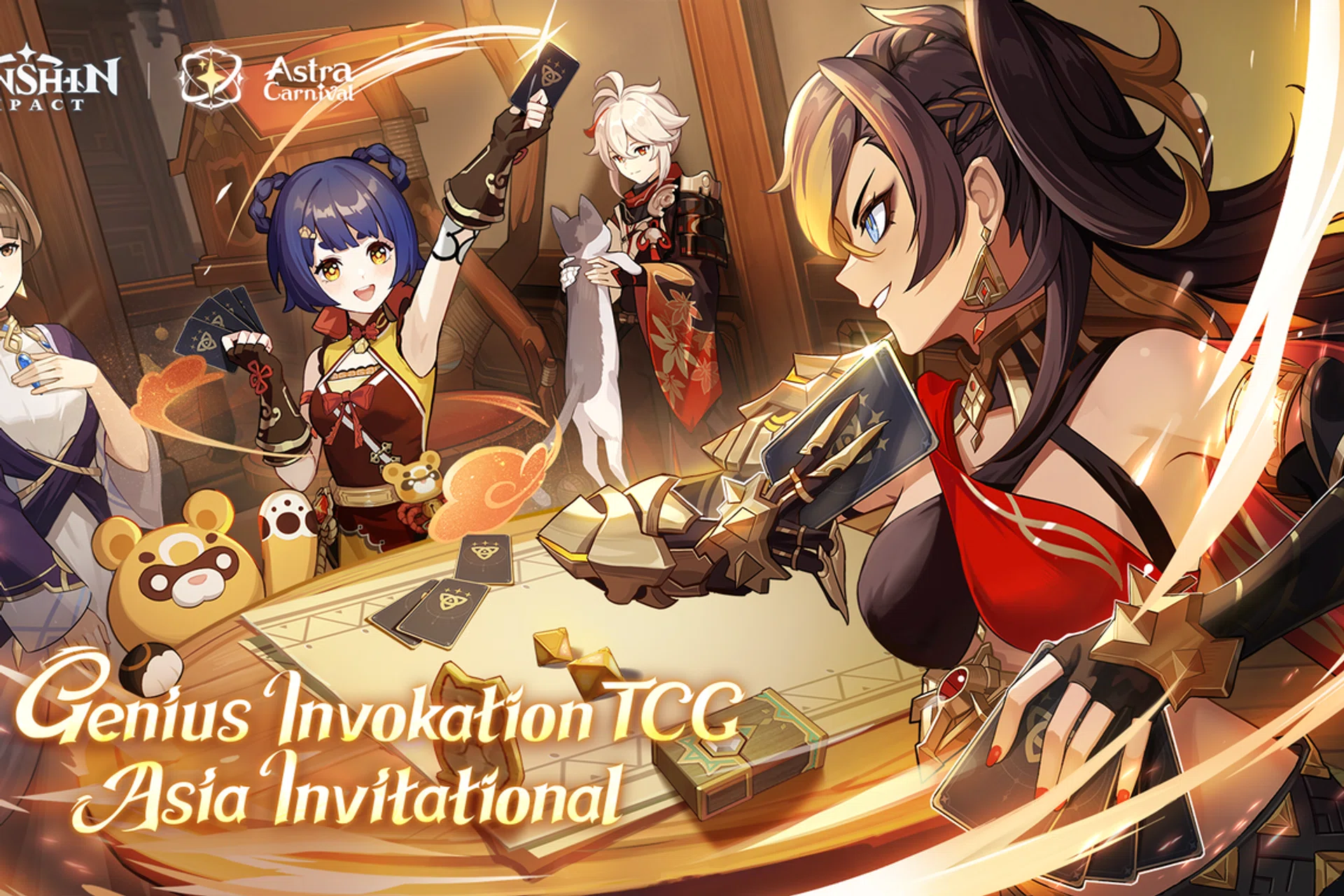 Genshin Impact's Genius Invokation TCG minigame is getting an all-out Asia-wide tournament in Jan 2023.