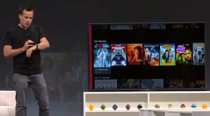 Control your TV with your Android watch or smartphone!