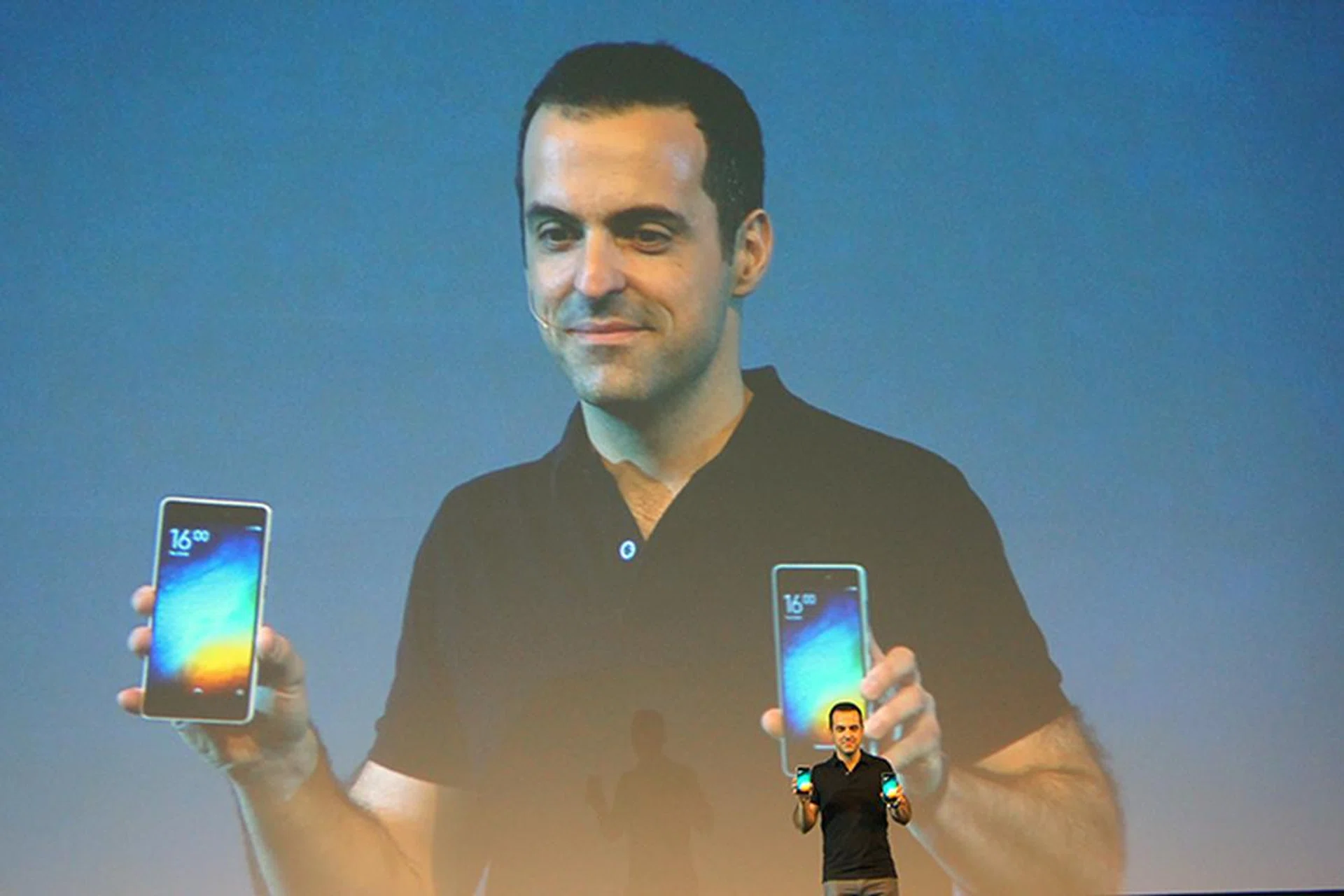 Hugo Barra, Vice President of International for Xiaomi, took to the stage to unveil the company's latest flagship smartphone.