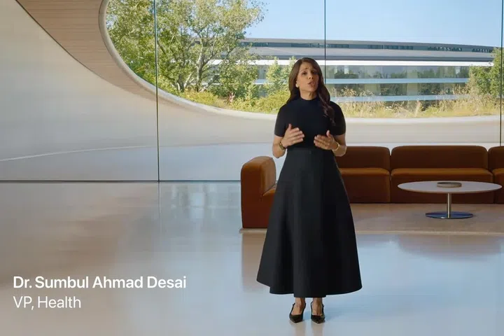 Dr Sumbul Desai, Apple’s Vice President of Health and Fitness