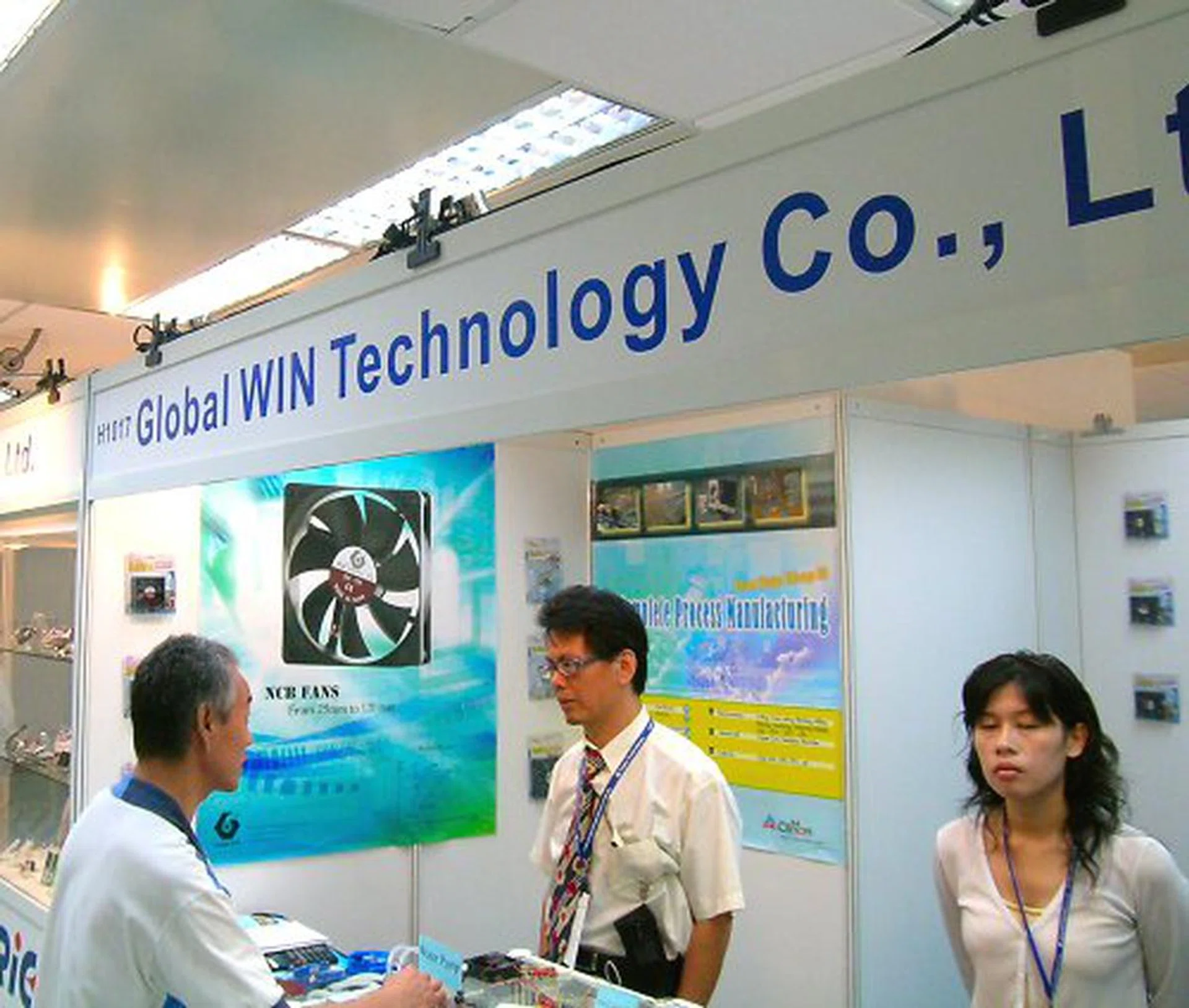  Unlike other consumer based vendors, Global WIN is usually all business at Computex, showing their technology breakthroughs instead.  